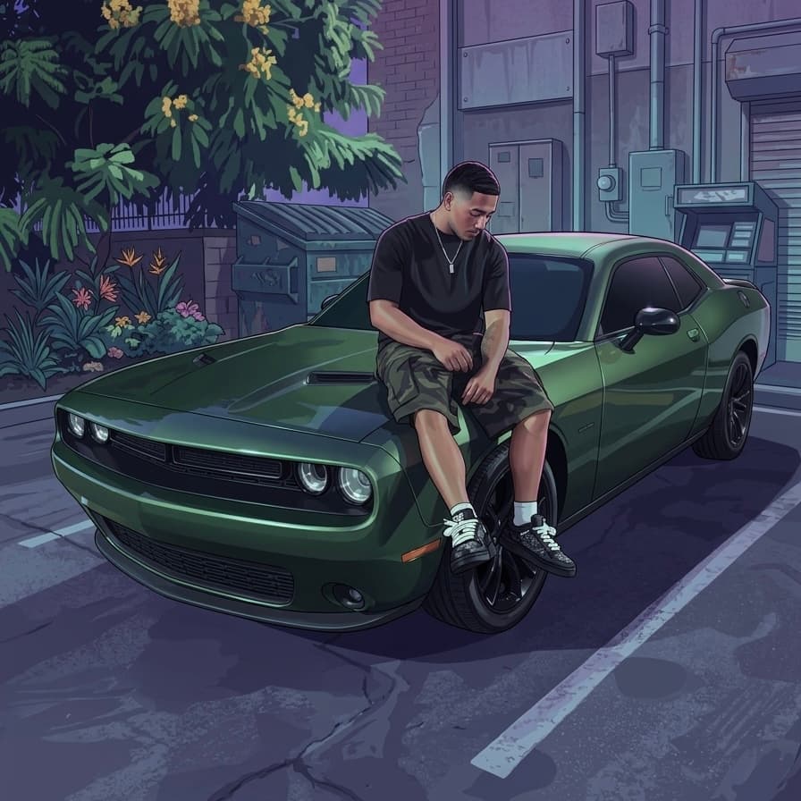 Street style - GTA VI style render by Vice Lab